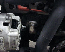 V8 Fiero cooling system